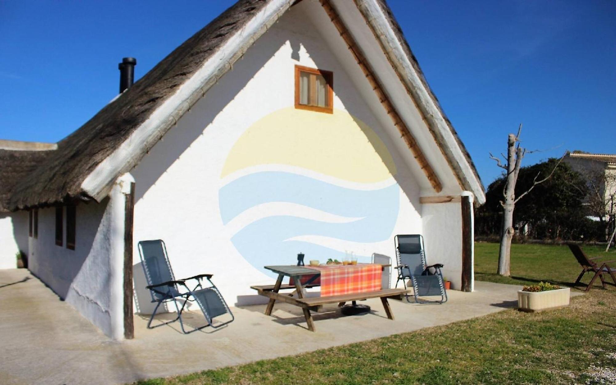 Hébergement de vacances Barraca Tipica Del Delta, Con Piscina, Jardin Y Barbacoa - Deltavacaciones *