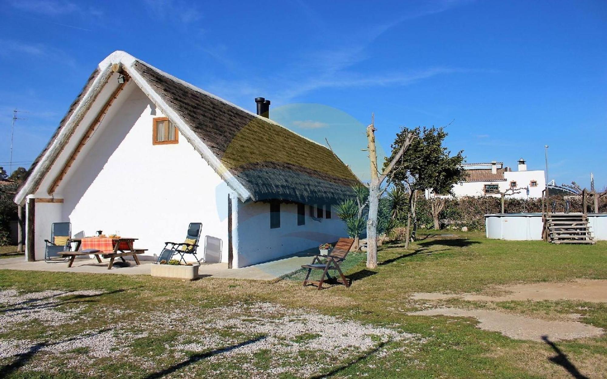 Barraca Tipica Del Delta, Con Piscina, Jardin Y Barbacoa - Deltavacaciones * Sant Jaume d’Enveja