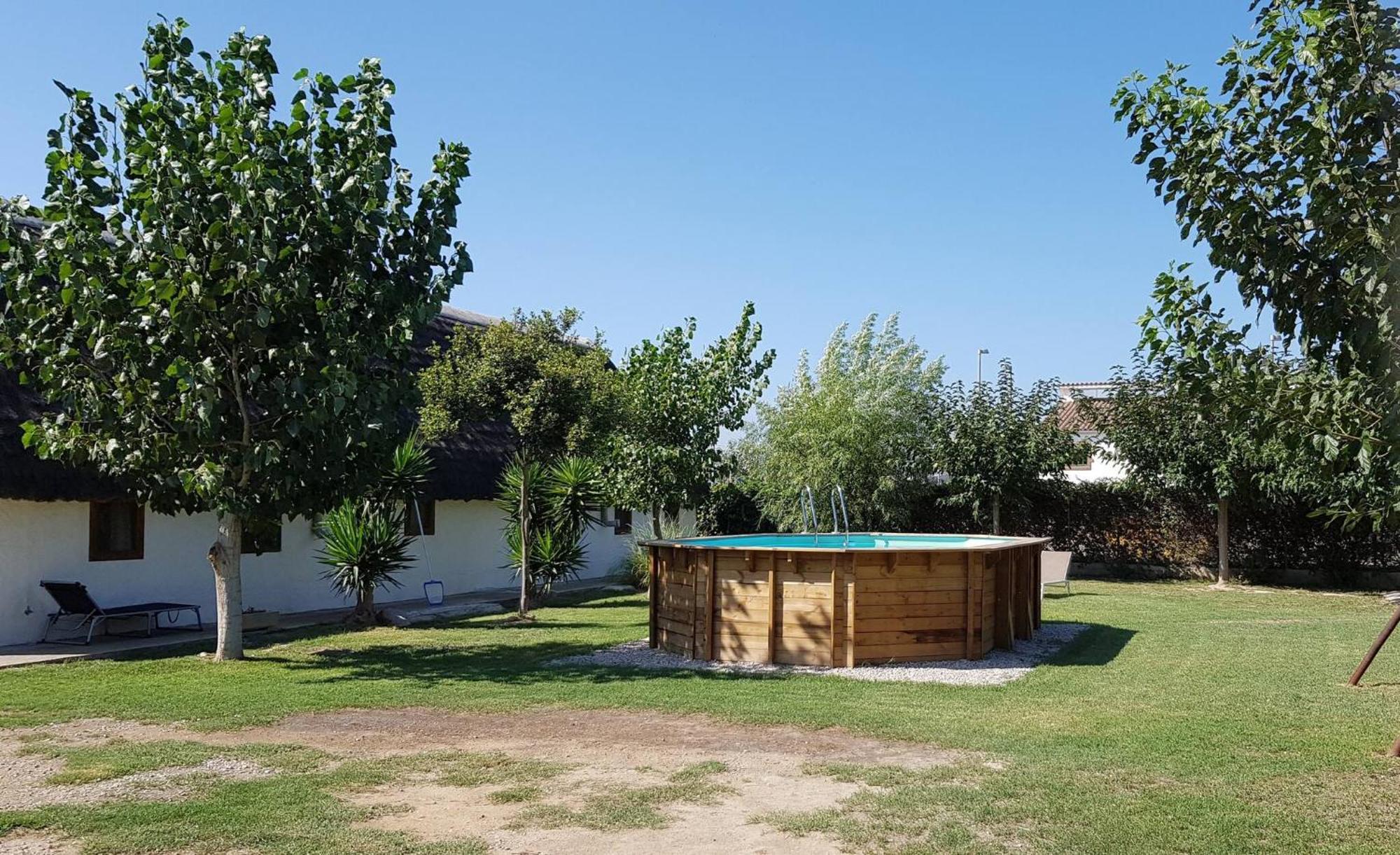Barraca Tipica Del Delta, Con Piscina, Jardin Y Barbacoa - Deltavacaciones Hébergement de vacances
